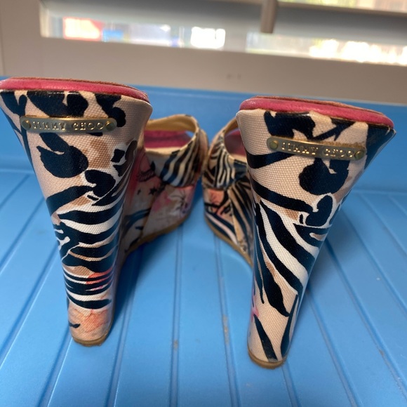 Jimmy Choo Wedge Shoes size 40 - Picture 4 of 10